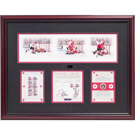 History Unfolds – Paul Henderson & Vladislav Tretiak Signed Limited Edition Summit Series Print