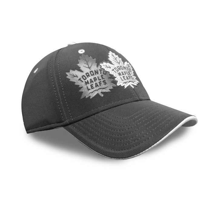 Casquette gravée platine de la LNH des Maple Leafs de Toronto
