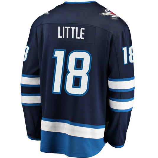 Bryan Little Winnipeg Jets NHL Fanatics Breakaway Home Jersey