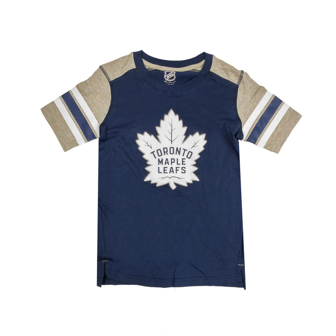 Youth Toronto Maple Leafs NHL Crashing The Net Fashion Tee