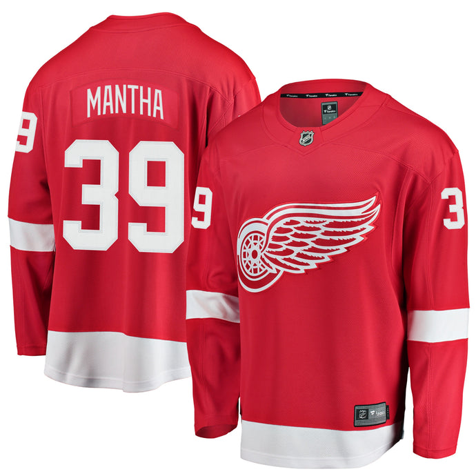 Anthony Mantha Detroit Red Wings NHL Fanatics Breakaway Maillot Domicile