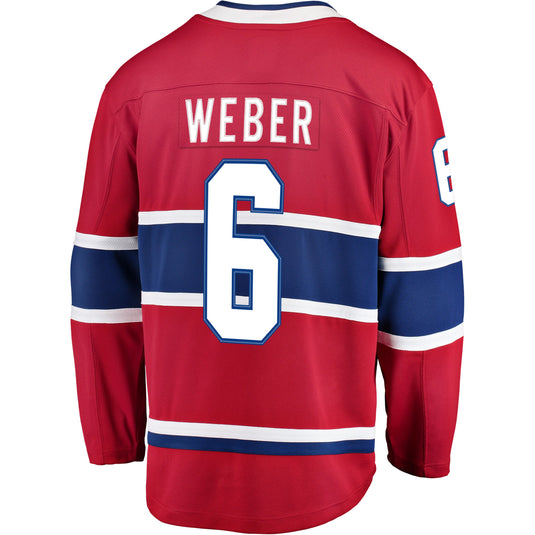 Shea Weber Montreal Canadiens NHL Fanatics Breakaway Home Jersey
