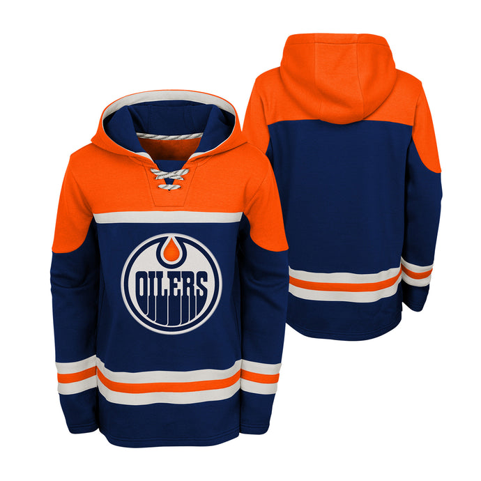 Sweat à capuche de hockey NHL Asset des Oilers d'Edmonton pour jeunes