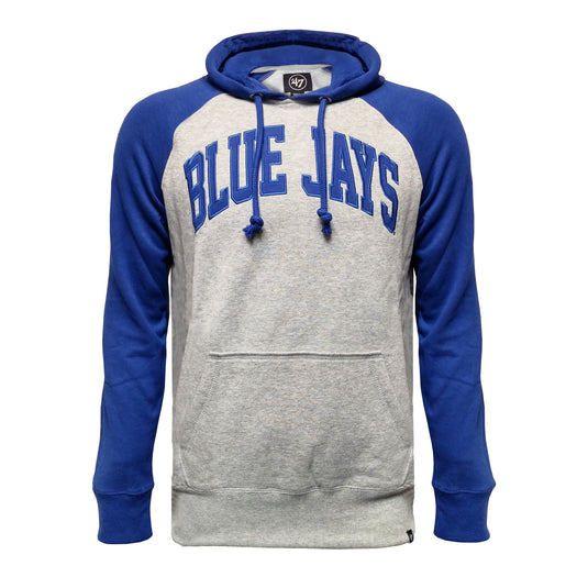 Toronto Blue Jays Raglan Fleece Sport Hoodie