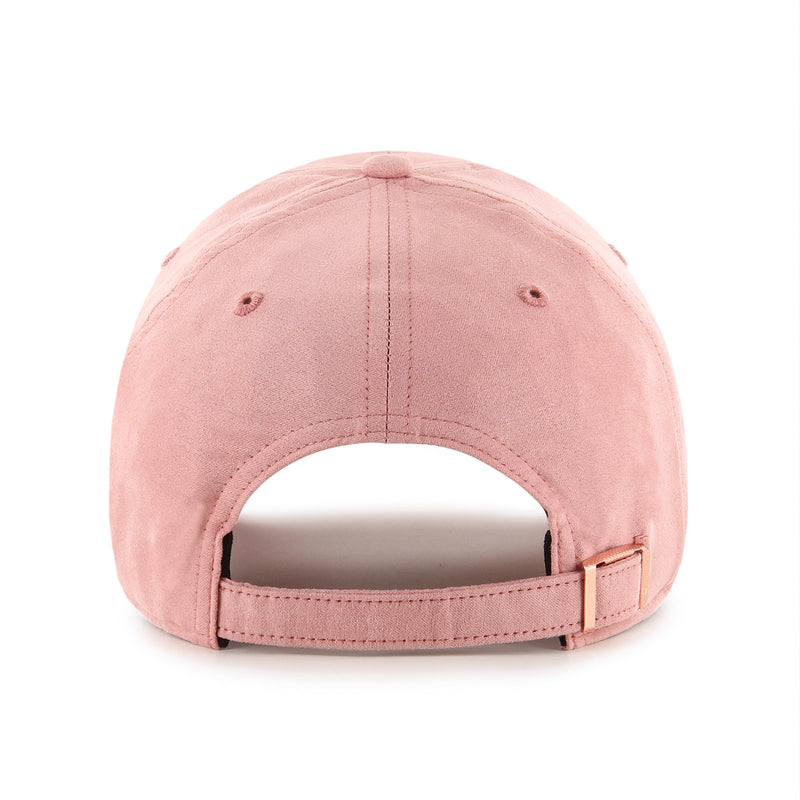 Load image into Gallery viewer, Women&#39;s Toronto Blue Jays MLB Uptown Suede Pink Clean Up Cap
