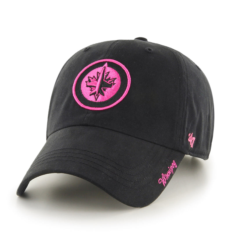 Load image into Gallery viewer, Ladies&#39; Winnipeg Jets NHL Miata Clean Up Black Cap
