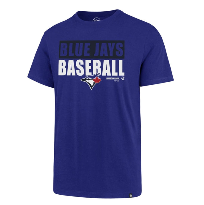 Toronto Blue Jays MLB Block Out 47' Super Rival Tee - Royal