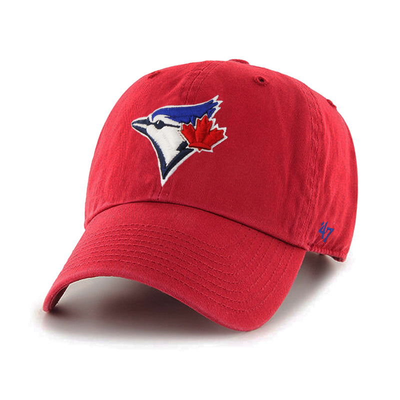 Load image into Gallery viewer, Toronto Blue Jays MLB Clean Up Red Cap
