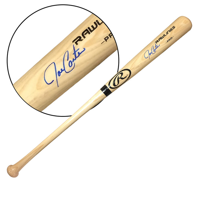 Joe Carter Signed Rawlings Baseball Bat