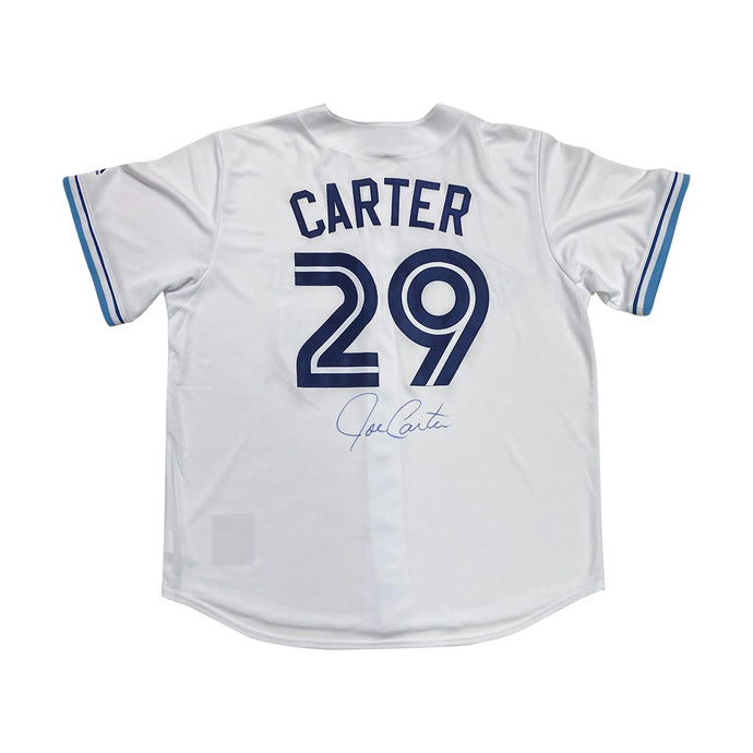 Joe Carter a signé le maillot vintage des Blue Jays de Toronto 