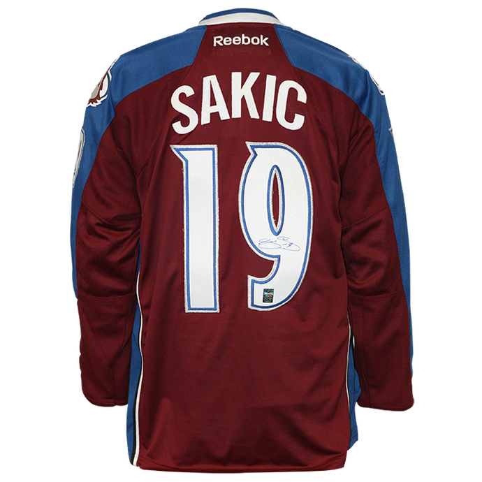 Joe Sakic Signed Colorado Avalanche Jersey
