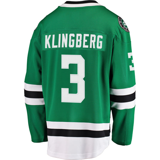 John Klingberg Dallas Stars NHL Fanatics Breakaway Home Jersey