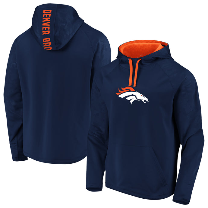Denver Broncos NFL Fanatics Defender Logo principal Sweat à capuche