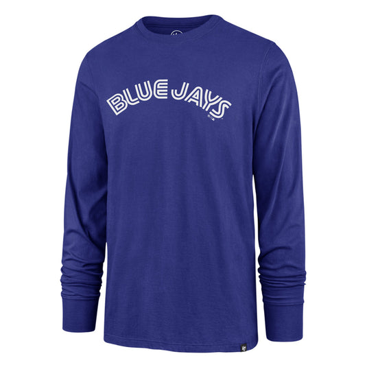 T-shirt à manches longues Super Rival des Blue Jays de Toronto MLB Wordmark '47
