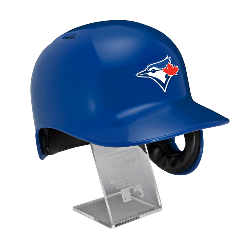 Chargez l&#39;image dans la visionneuse de la galerie, Casque de jeu réplique MLB des Blue Jays de Toronto avec support
