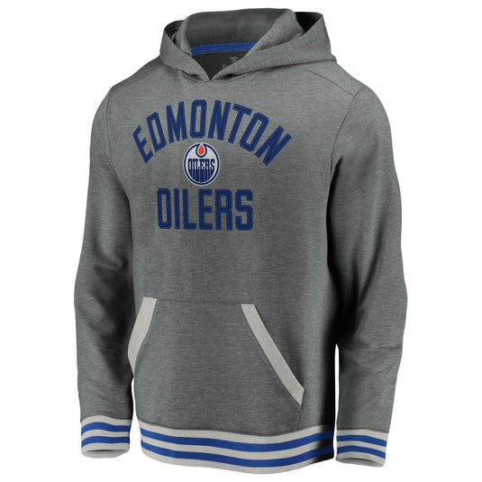 Sweat à capuche vintage en polaire super doux des Oilers d'Edmonton NHL