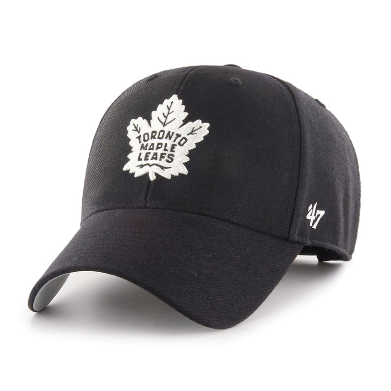 Load image into Gallery viewer, Toronto Maple Leafs NHL 47 MVP Black White Cap
