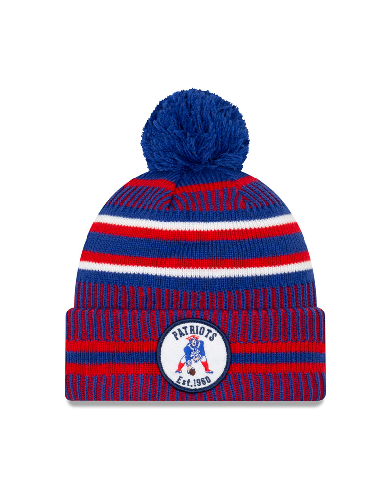 Load image into Gallery viewer, New England Patriots NFL New Era Sideline Home Official Alt Logo Cuffed Knit Toque
