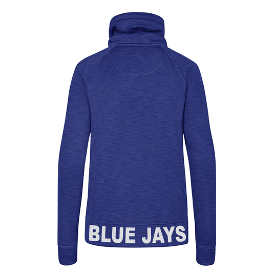 Pull à col cheminée MLB Forward Shade des Blue Jays de Toronto pour femme