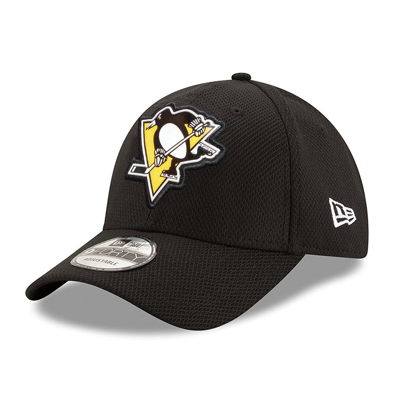 Chargez l&#39;image dans la visionneuse de la galerie, Casquette réglable 9FORTY de l&#39;équipe biseautée des Penguins de Pittsburgh
