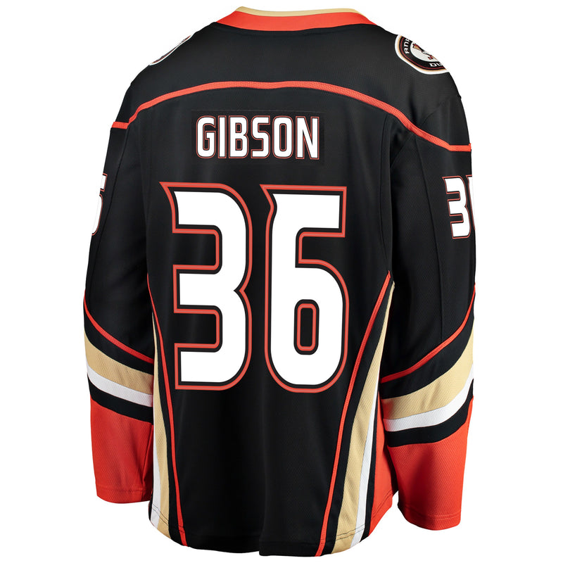 Chargez l&#39;image dans la visionneuse de la galerie, John Gibson Anaheim Ducks NHL Fanatics Breakaway Maillot Domicile
