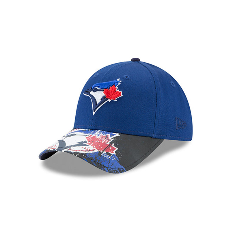 Load image into Gallery viewer, Toronto  Blue Jays Youth Splatter Vize 9FORTY Cap
