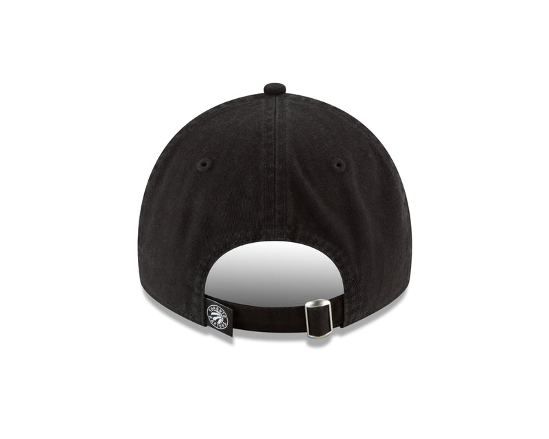 Load image into Gallery viewer, Toronto Raptors NBA Core Classic White On Black 9TWENTY Cap
