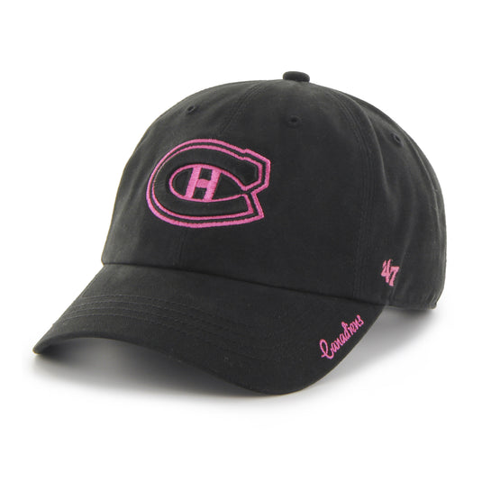 Montreal Canadiens NHL Ladies' Miata Clean Up Black Cap