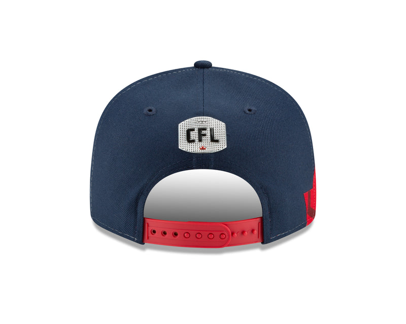 Chargez l&#39;image dans la visionneuse de la galerie, Casquette 9FIFTY sur le terrain de la LCF des Alouettes de Montréal
