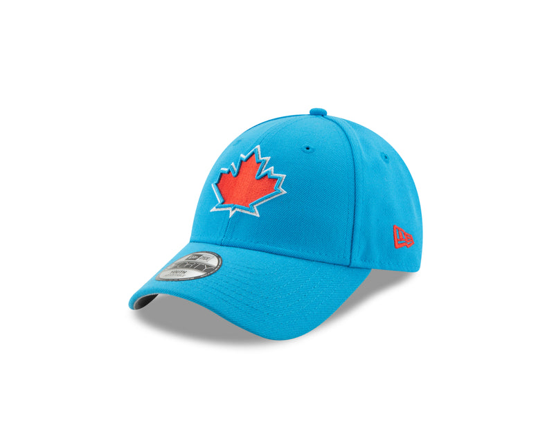 Chargez l&#39;image dans la visionneuse de la galerie, Casquette réglable de base néon MLB des Blue Jays de Toronto pour enfant
