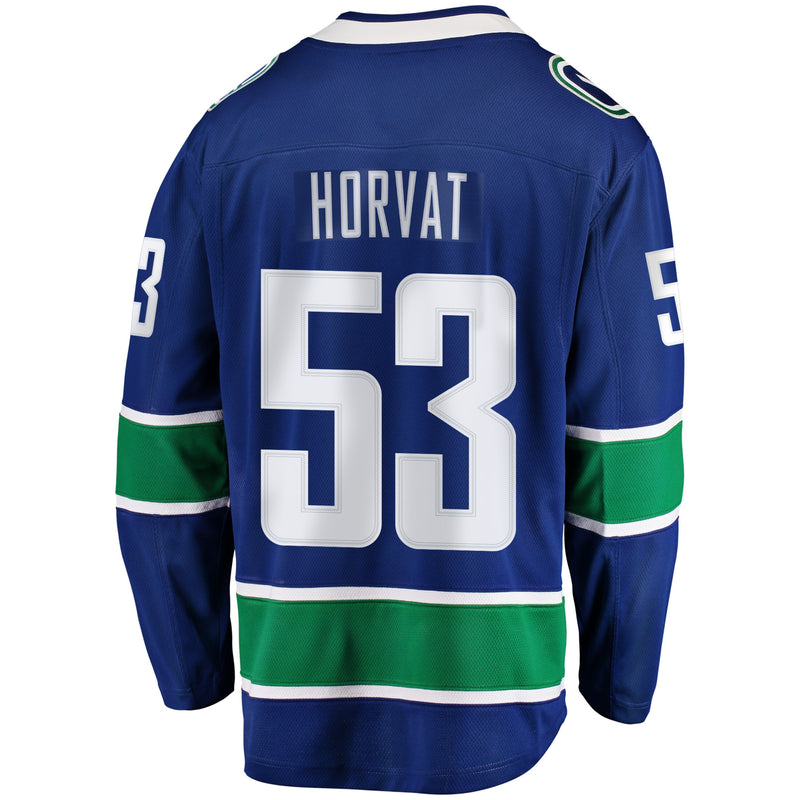 Chargez l&#39;image dans la visionneuse de la galerie, Bo Horvat Vancouver Canucks NHL Fanatics Breakaway Maillot Domicile
