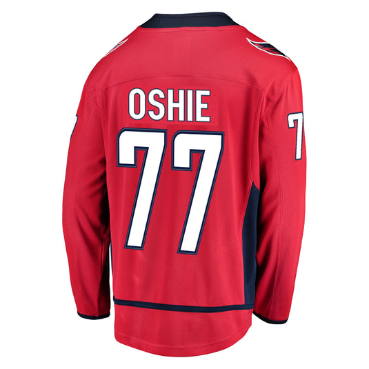 T.J. Oshie Washington Capitals NHL Fanatics Breakaway Home Jersey