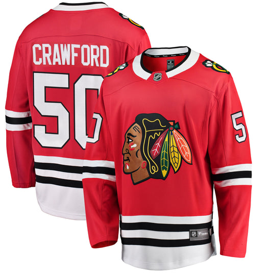 Corey Crawford Chicago Blackhawks NHL Fanatics Breakaway Home Jersey
