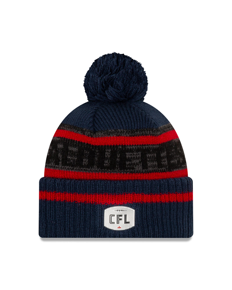 Chargez l&#39;image dans la visionneuse de la galerie, Tuque en tricot de sport sur le terrain de la LCF des Alouettes de Montréal
