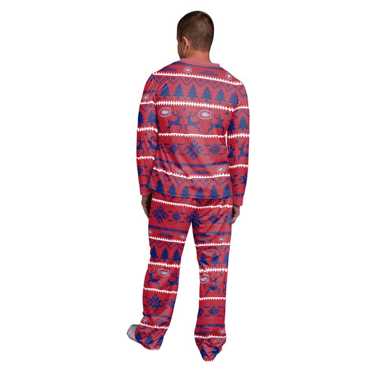 Montreal Canadiens NHL Wordmark Pajama Set