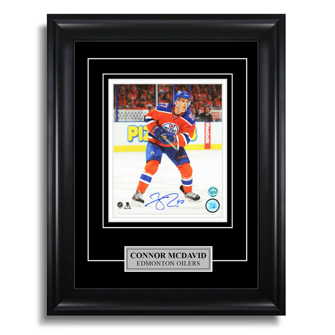 Connor McDavid Signed Edmonton Oilers 11x14 Photo