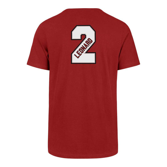 T-shirt avec nom et numéro des Raptors de Toronto NBA Kawhi Leonard