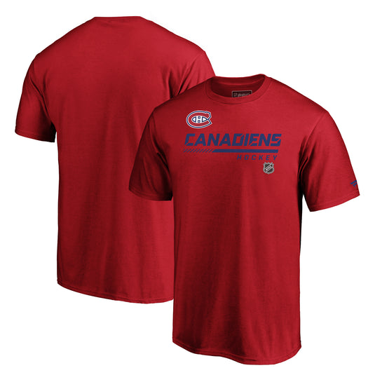 T-shirt authentique Pro de la LNH des Canadiens de Montréal