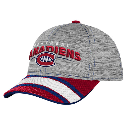 Casquette de joueur de deuxième saison des Canadiens de Montréal pour jeunes