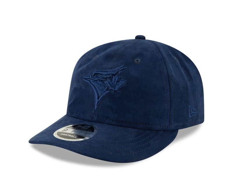 Load image into Gallery viewer, Women&#39;s Toronto Blue Jays MLB Spring Suede Retro Crown True Navy 9FIFTY Cap
