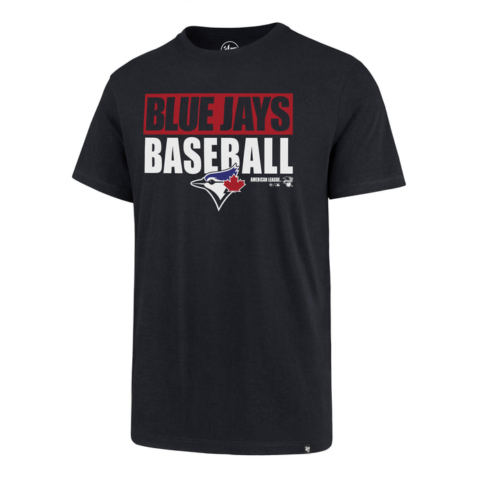 T-shirt Super Rival MLB Block Out 47' des Blue Jays de Toronto - Bleu marine