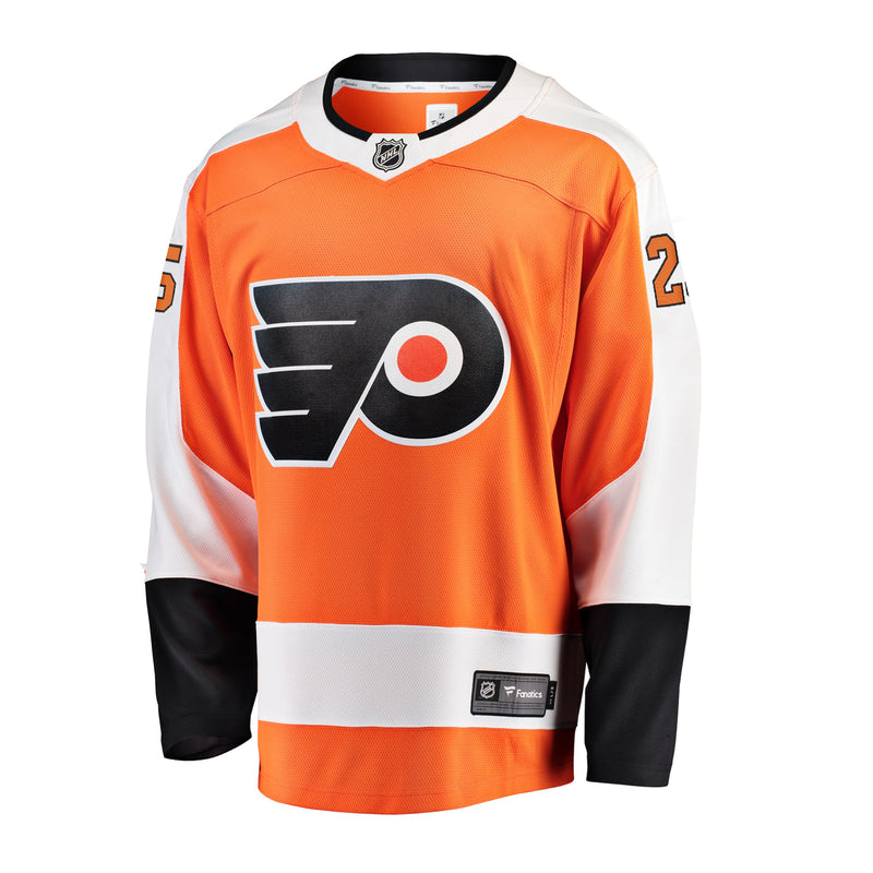 Chargez l&#39;image dans la visionneuse de la galerie, James van Riemsdyk Flyers de Philadelphie NHL Fanatics Breakaway Maillot Domicile
