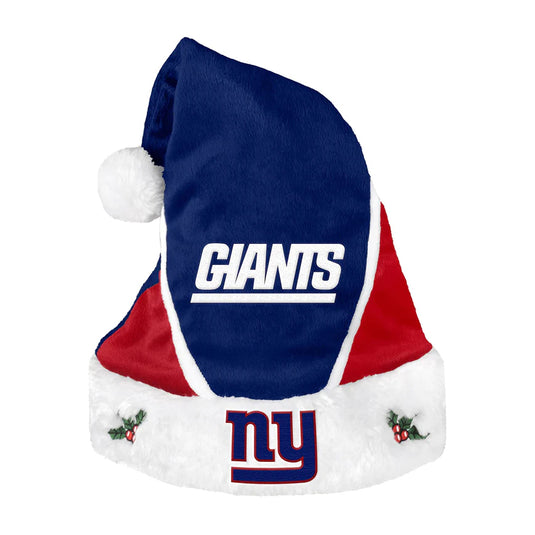 Bonnet de Père Noël color block des Giants de New York