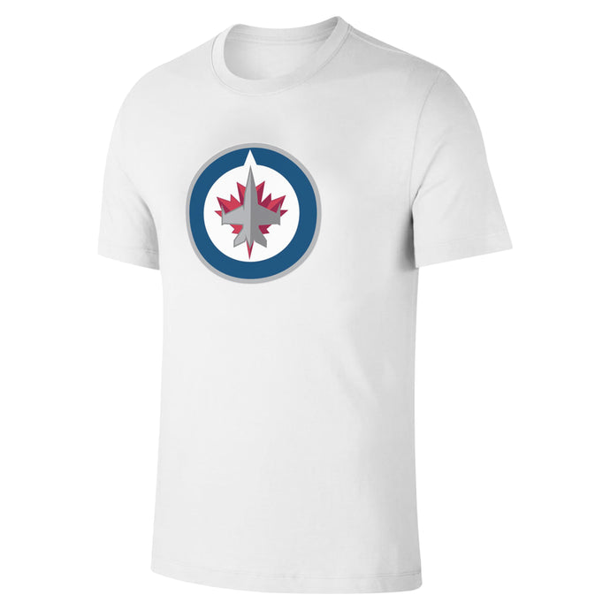 T-shirt de supporter blanc de la LNH des Jets de Winnipeg