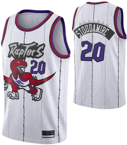 Damon Stoudamire Toronto Raptors White Classic Edition Swingman Jersey