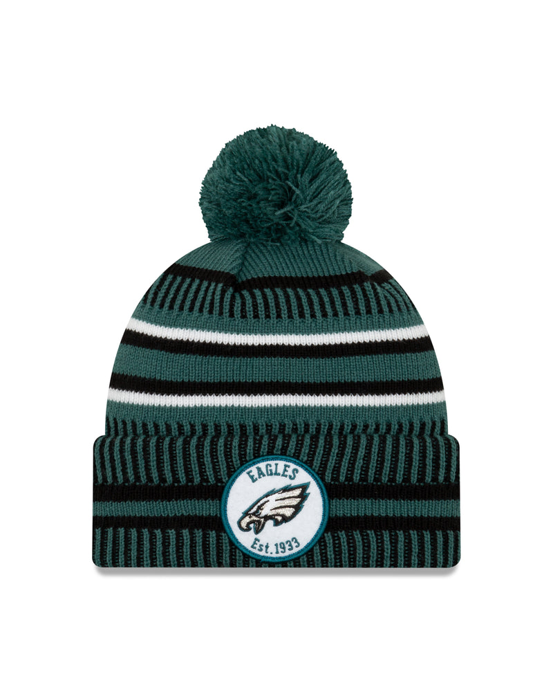 Load image into Gallery viewer, Philadelphia Eagles NFL New Era Sideline Home Official Cuffed Knit Toque
