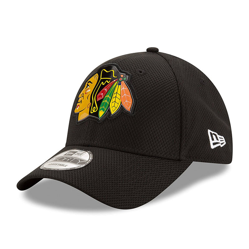 Load image into Gallery viewer, Chicago Blackhawks Bevel Team Adjustable 9FORTY Cap
