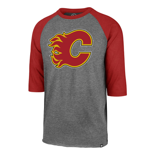 Calgary Flames NHL Imprint 47 Club Raglan Tee