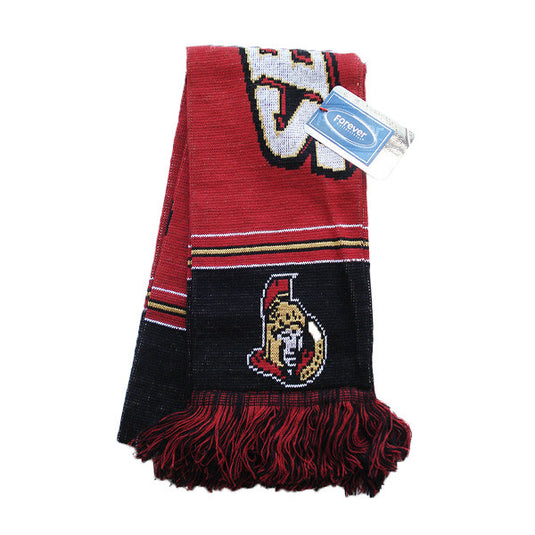 Ottawa Senators Multi Logo Scarf - Sport Army