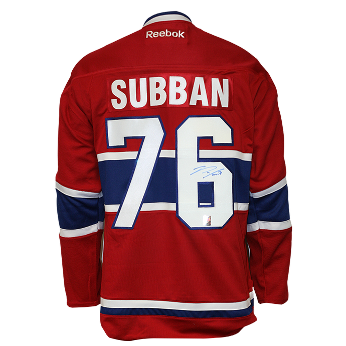 P.K. Subban Signed Montreal Canadiens Jersey